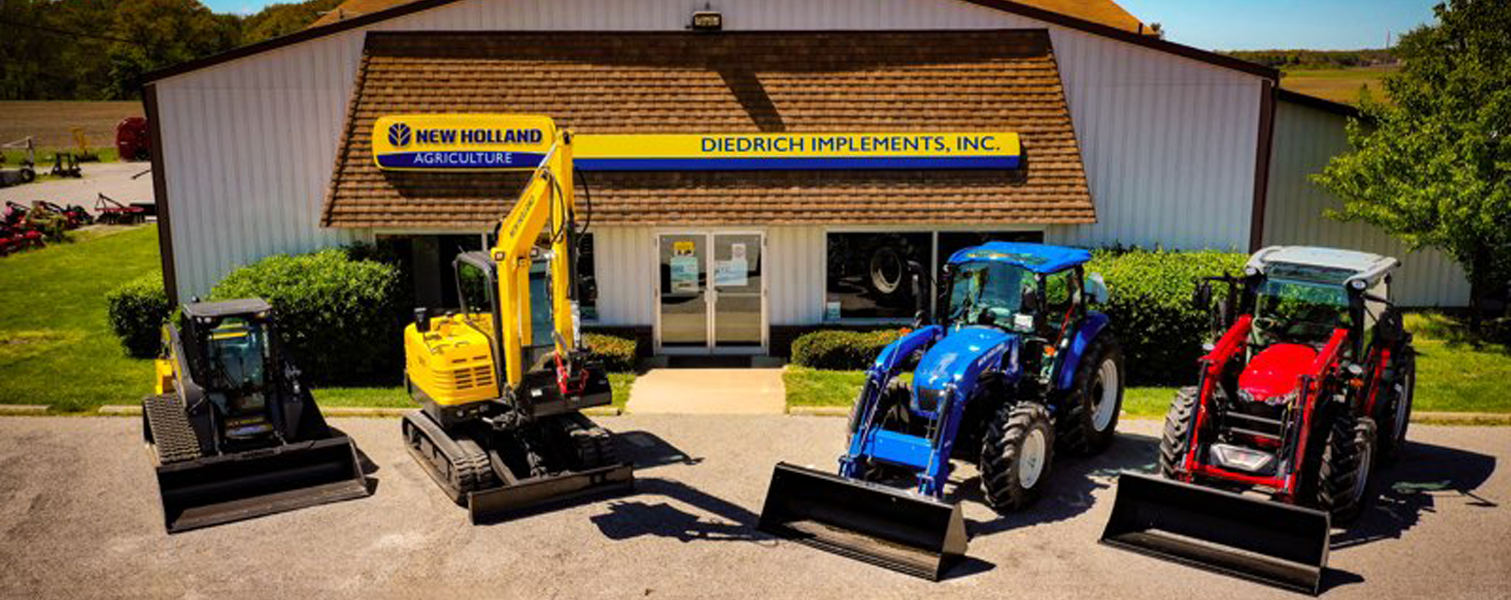front view of diedrich implements inc